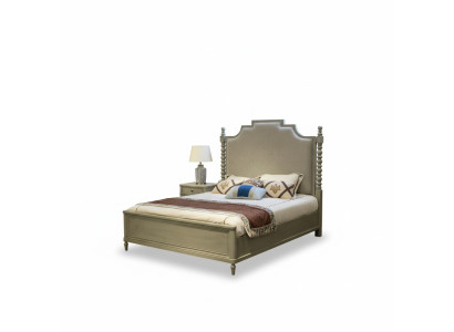 Bett Doppelbett Schlafzimmer Design Betten Moderne Polster Holz Textil Möbel Neu