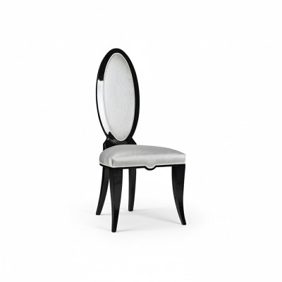 Weißer Esszimmerstuhl Luxus Sitzer Esszimmermöbel Sessel Barock Stil-