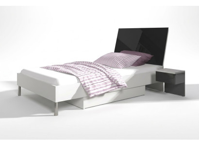 Kinderzimmer Bett Einzelbett Jugendzimmer Schwarz Holz Schlafzimmer Betten Neu