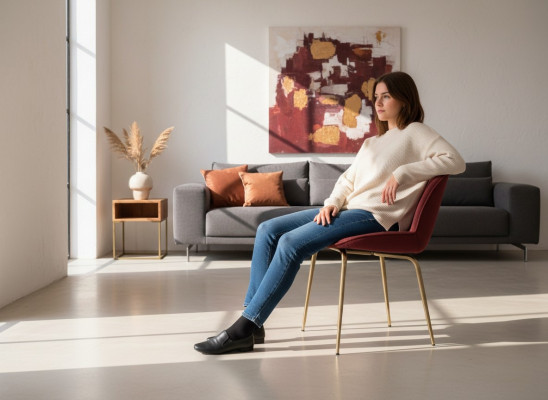 Esszimmer Lehnstuhl Rot Gold Metall Esszimmer Möbel Stühle Wohnzimmer Stuhl Neu