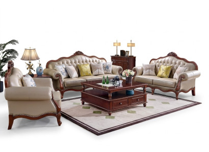 Sofagarnitur 3+2+1 Sitzer Set Design Sofas Polster Couchen Moderne