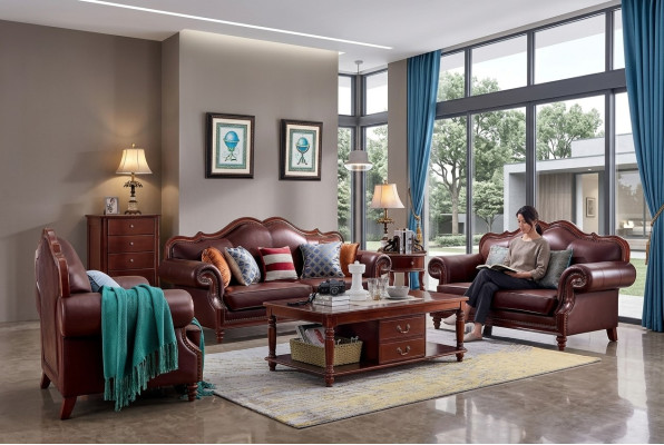 Sofagarnitur 3+2+1 Sitzer Sofa Wohnzimmer Klassisch Möbel Design Couch