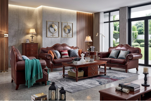 Sofagarnitur 3+2+1 Sitzer Sofa Wohnzimmer Klassisch Möbel Design Couch