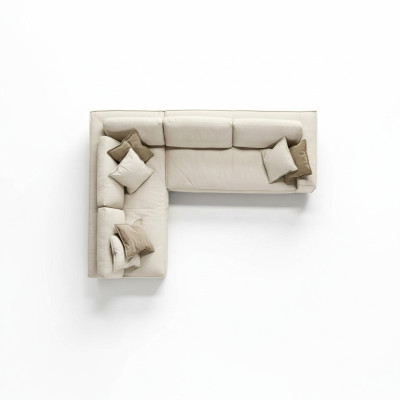 Wohnzimmer Ecksofa L-Form Modern Weiß Design Sofas Neu
