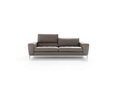Leder Dreisitzer Luxus Sofa 3 Sitz Sofas Sitz Design Couch Möbel Grau Prianera