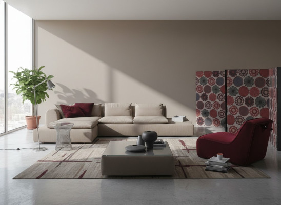 Ecksofa Couch Polsterung Couchen Sofa L-Form Möbel Grau Sofas Leder