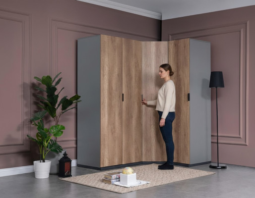 Kleiderschrank Jugendzimmer Braun Schränke Möbel Design Neu Schlafzimmer