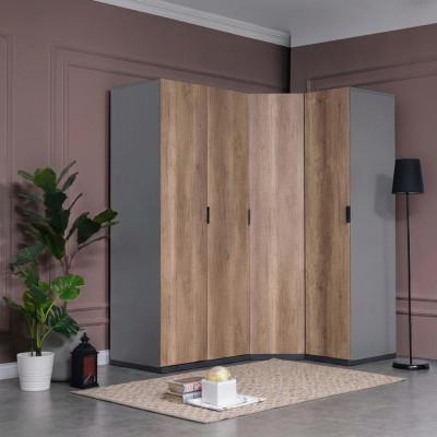 Kleiderschrank Jugendzimmer Braun Schränke Möbel Design Neu Schlafzimmer