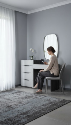 Konsole Schminktisch Frisiertisch Kosmetiktisch Kommode Konsolen Tische Möbel