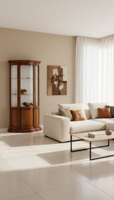 Glasschränke Luxus Sideboard Schränke Braun Vitrine Klassisch Italienische Möbel