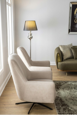 Sessel Modernes Einsitzer luxus Sessel Einrichtung Wohnzimmer Sofa 1 Sitzer Neu