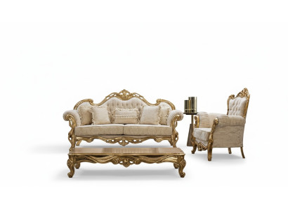 Sofa Set 31Sitzer Sofas mit Couchtisch Designer Sofas Wohnzimmer Designer Möbel