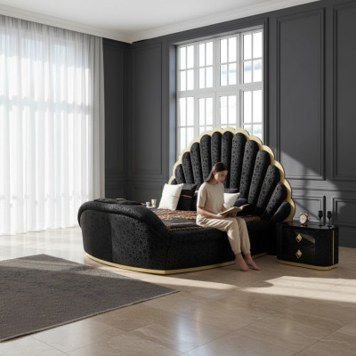 Schlafzimmer Bett 2x Nachttische Luxus Betten Set Komplett Design Möbel 3tlg. Neu