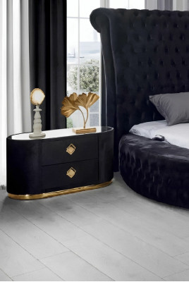 Beistelltisch Nachttisch Nachtkonsole Design Schlafzimmer Tisch Nachttische Neu
