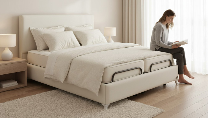 Luxus Schlafzimmer Bett Doppelbett Holz Polster Betten Doppel Bettrahmen Modern