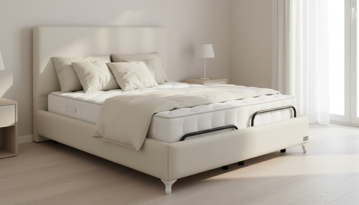 Luxus Schlafzimmer Bett Doppelbett Holz Polster Betten Doppel Bettrahmen Modern