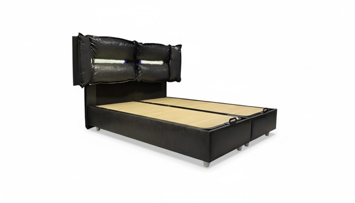 Holz Design Bett Doppel Luxus Ehe Modernes Hotel Gestell Schlaf Zimmer Betten