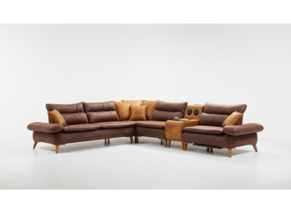 Bluetooth Multifunktion Sofa Couch Ecksofa Sound System Wohnlandschaft