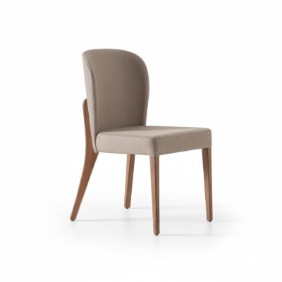 Esszimmer Set Stuhl Textil Küche Designer Stoff Polster Stühle