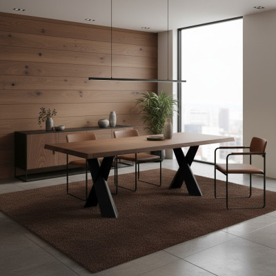 Esstisch Tisch Holz Möbel Design Esszimmer Tische Design Holztisch 220x100cm