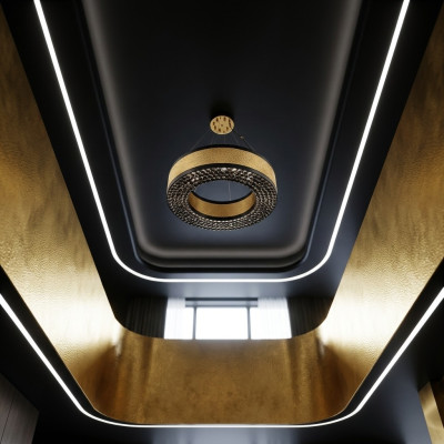 Kristall Deckenleuchter Wohnzimmer Beleuchtung Luster Lampe Leuchte Luxus