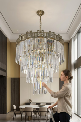 Kronleuchter Stil Moderne Deckenleuchten Wohnzimmer Crystal Luxus