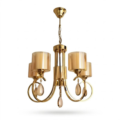 Kronleuchter Pendelleuchte Hängelampe Wohnzimmer Luxus Luster Glass