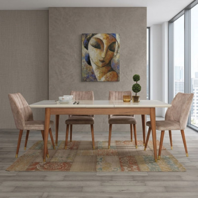 Esstisch Esszimmer Stil Modern Design Tisch Holz Möbel Luxus Tische