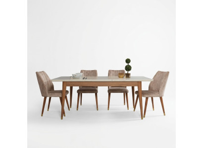 Esstisch Esszimmer Stil Modern Design Tisch Holz Möbel Luxus Tische