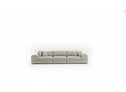 Gemütliche Couch Sofa Big Sofas Couchen Weiche Sitz Möbel 350cm Stoff