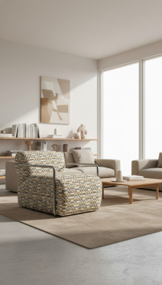 Sessel Design Modern Wohnzimmer 1 Sitzer Luxus Polstersessel Möbel Relax Club