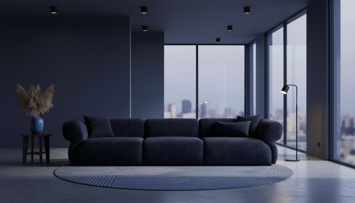 big Sofa Couch 5 Sitzer Italienische xxl Couchen Sofas Möbel Textil