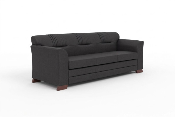 Textil Sofa Luxus Dreisitzer Polstercouch Arbeitszimmereinrichtung Büro