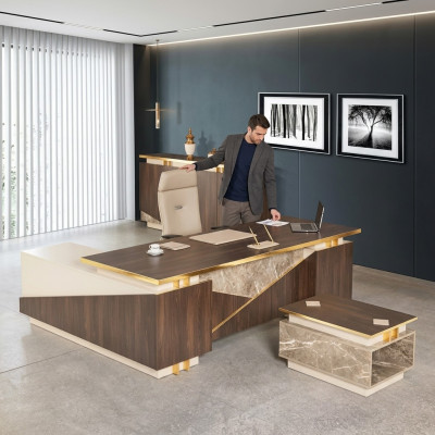 Couchtisch Arbeitzimmer Büromöbel Holz Luxus Tisch Neu Designer Möbel