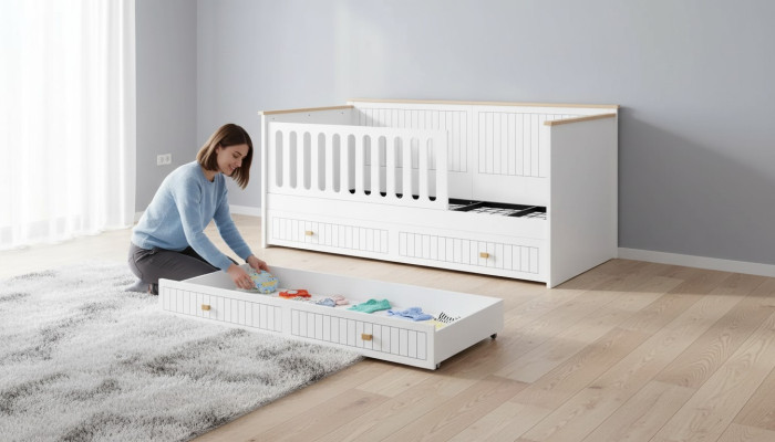 Modernes Möbel Design Kinderbetten Betten Bett weiß Kinderzimmer