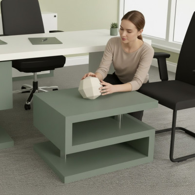 Grüner Moderner Couchtisch Luxus Holzmöbel Wohnzimmer Möbel Design Neu
