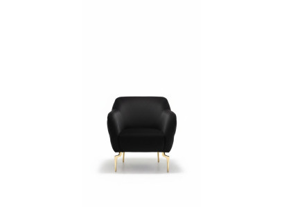 Moderne Möbel Luxus Chesterfield Sessel Cocktailsessel Edelstahlmöbel