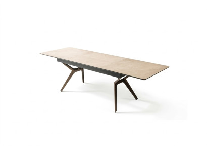 Esszimmertisch Küchentisch Ausziehbarer Design Modern Holz Grau Tisch