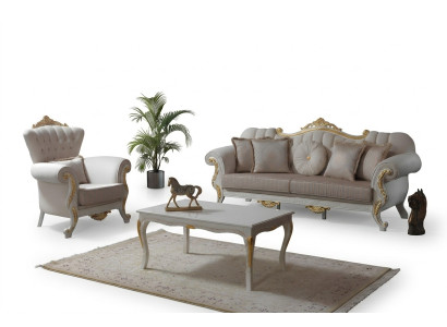 Luxus Sofagarnitur Komplette Couchgarnitur Beige Polstersofa Stoffsofa