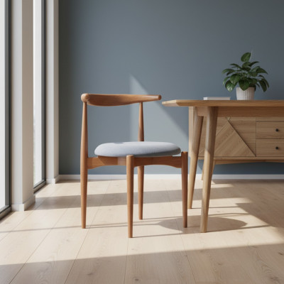 Sitzgarnitur Esszimmerstühle Küchenstühle Holzstühle Braun 6tlg Stühle