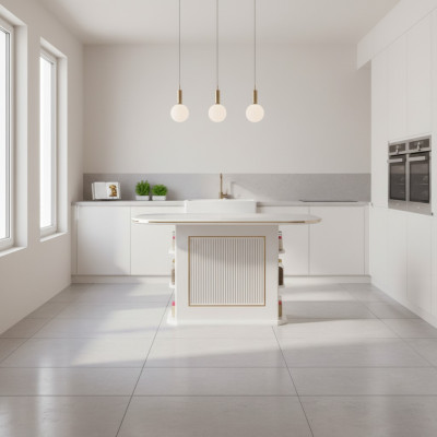 Modern Esszimmertisch Esstisch Tisch Holz Beige Esszimmer Holztisch