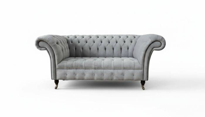 Design Couch Sofas Stoff Modern Sofagarnitur 2 Sitzer Zweistzer Polster