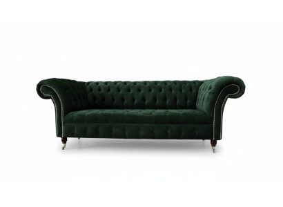 Luxus Dreisitzer Grün Sofa 3 Sitzer Sofas Sitz Design Möbel Couchen