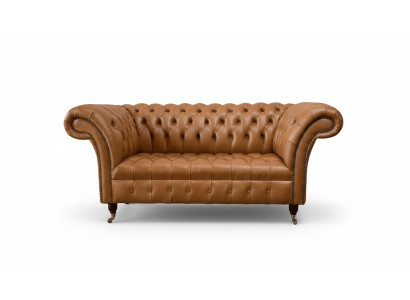 Chesterfield Stoff Sofa Couch Textil Couchen Büro Einrichtung Englische Möbel