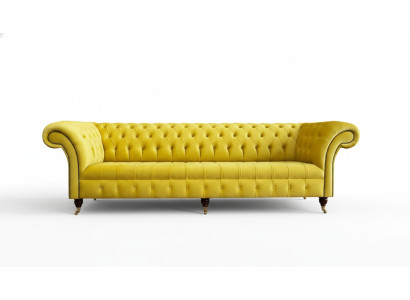 Sofa Viersitzer Chesterfield Design Sofas Möbel Wohnzimmer Couch Polster