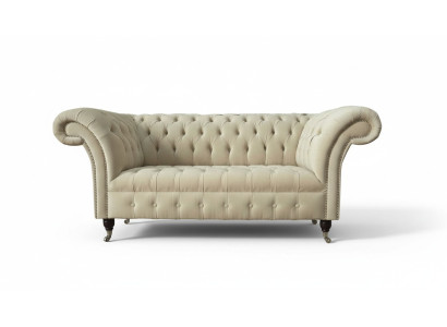 Zweisitzer Couch Polster Sofa 2 Sitz Textil Stoff Luxus Chesterfield Neu Zweisitzer Couch Polster Sofa 2 Sitz Textil Stoff Luxus Chesterfield Neu