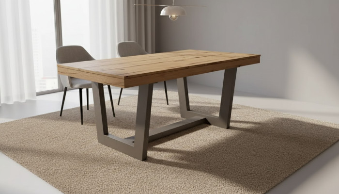 Esstisch Holztisch Ausziehbar Esstische Tisch 160/240 x 90 x 78 cm Stil Modern