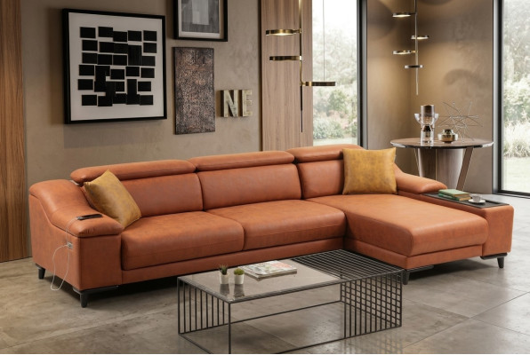 Wohnzimmer Ecksofa Modern L-Form Sofa Couch Eckgarnitur Polstermöbel Neu