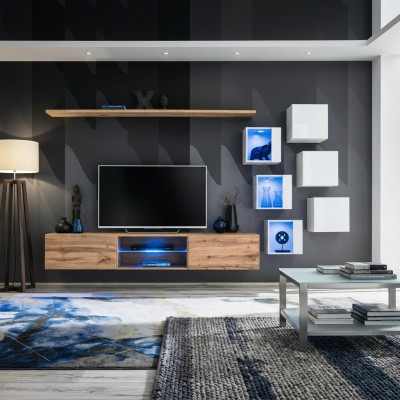 Wohnzimmermöbel Sideboard Holzmöbel Luxus Set Einrichtung Komplett Wandschrank