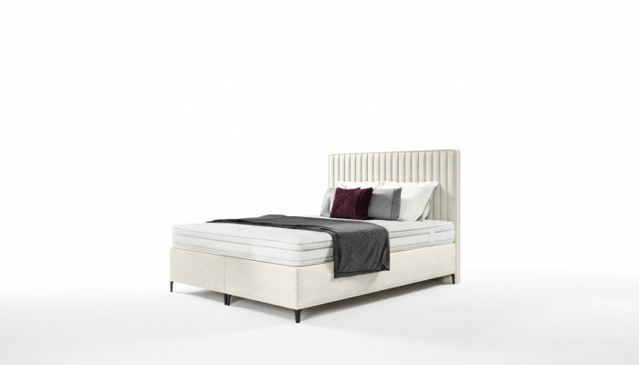 Designer Bett Doppelbett Luxus Schlafzimmer Polsterbett 160x200cm Modern Stil